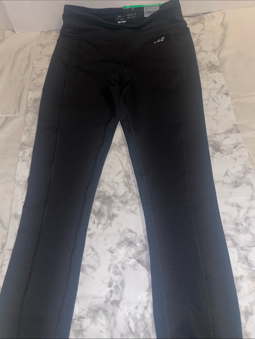 CRZ YOGA Black Girls' Active Leggings